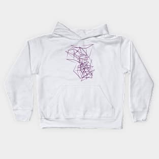 Geometric confusion Kids Hoodie